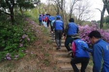 문경시 점촌1동 바르게 시민의 휴식처 돈달산 환경정화