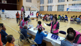 경희의료원 한마음봉사단, 전남 고흥 금산면서 의료봉사 실시