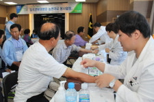 농협대구본부, 칠곡 경북대학교병원과 농촌의료지원 봉사