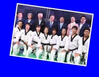 [쿠키 앨범] 문재인 대통령, 태권도시범단과도 찰~칵