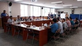 봉화군  재산면  노후관로  교체공사  주민설명회