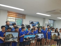 대구 삼덕초 학생들, 동덕지구대 찾아 음악 봉사활동 펼쳐
