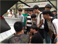 인하항공직업전문학교, 항공정비 위탁교육생 전원 항공부대 실전항공기 견학