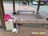 임실군 국민관광지 사선대는  쓰레기 하치장