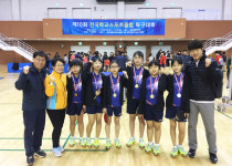 영양군 수비초등 전국 학교스포츠클럽 탁구대회 준우승