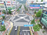 보행시간거리 감소 대각선 횡단보도…경남 9곳 추가
