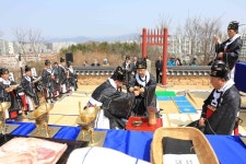 도심 속 유적공원서 한반도 비핵화 기원 전통 사직제 재현