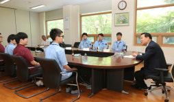 기찬수 병무청장, 김해보훈요양원 격려 방문
