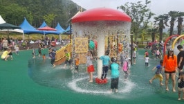 거제시, 도시공원 어린이물놀이장 개장