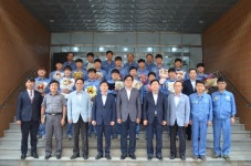 포스코, 외주사 취업 희망자 교육 수료식 가져