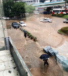 광주 침수 시간당 60mm 이상 호우