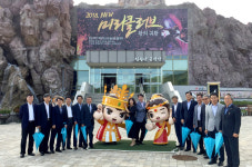 경남교육장협의회, 김해가야테마파크 방문