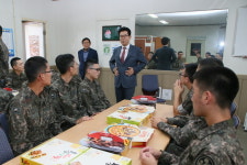 송도근 사천시장, 추석 앞두고 사회복지시설 등 기관 위문