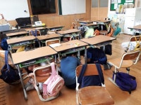[단신]안동시 와룡초등학교, 지진대피훈련 실시