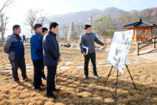 [합천소식] 문준희 합천군수, 가야천 고향의 강 조성사업 현장 점검