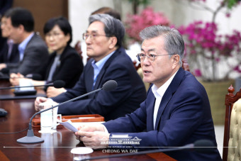 문 대통령 “2차 북미정상회담으로 평화·번영시대 더 가까워져”