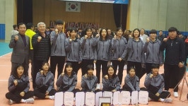 대구일중 여자배구부, 춘계전국남녀중고배구대회서 첫 우승
