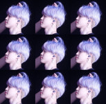 방탄소년단 지민, ‘포도 머리의 귀환’ 사진 화제