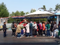 한국도로공사 문산(순천)휴게소, 식목일 화분 나눔 행사