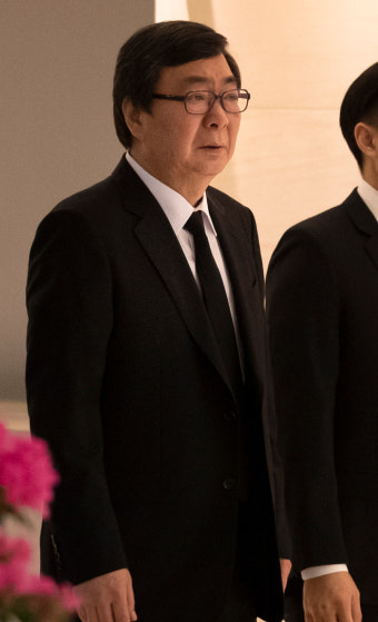 故 김홍일 전 의원 빈소 지키는 김홍업