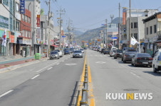 순창군, 중앙로 지중화 사업 첫단계 ‘가로수 제거 마무리’