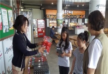 간식 제공에 버블건 선물…대구방향 강천산휴게소의 어린이날 행사