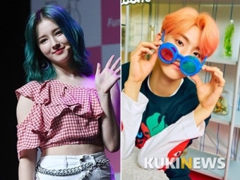 모모랜드·더보이즈 측, 낸시·큐 열애설 강력 부인