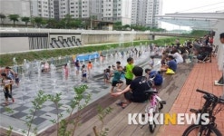 군산시, 미제천 분수대 내달 26일부터 가동