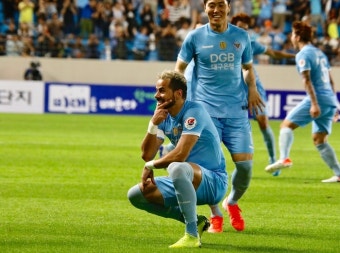 '세징야 환상골' 대구FC, 경남과 아쉬운 1대1 무승부