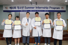 창원힘찬병원, 청소년 의사 체험 인턴십 성료