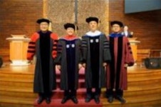 한일장신대 개교 97주년 기념예배·명예박사 학위수여