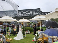 경주 작은 결혼식 1호 커플 탄생