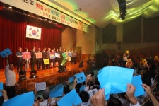 대구경찰청서 범물노인복지관 통통통 학예회 열려