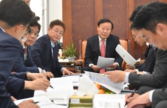 이철우 경북지사, 내년 국비확보 '총력'..국회 찾아 협조 당부