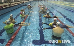 생존수영은 기본…적십자사 전북지사, 전북맹아학교 학생 교육