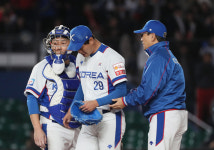 한국 야구, 대만에 0-7 완패…도쿄 올림픽 출전 불투명