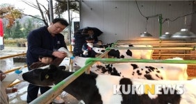 충남 농사랑 서포터즈, 천안 목장 현장체험