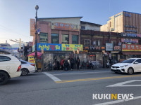 한파 피하세요 ...공주시, 버스· 택시 승강장에 바람막이