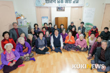 오세현 아산시장, 배방읍 구령1리 경로당 찾아 소통
