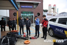 동해해양경찰서장 관할 지역 현장 점검