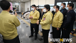 임실군의회 보건의료원 방문 코로나19 대응반 격려