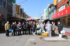 진주시 중앙동, 코로나19 감염병 예방 합동 방역 전개