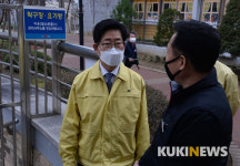 [포토] 양승조 충남지사, 천안 찾아 체육시설 점검