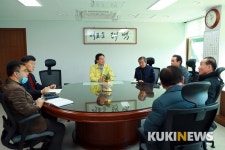 류태호 태백시장, 코로나19로 어려운 법인택시업체 대표들과 면담