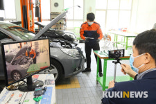 온라인 수업 준비하는 용산공고