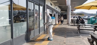 남해고속도 문산(순천)휴게소, 코로나19 극복 운동 실천
