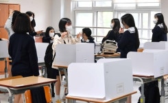 “너 정말 확찐자나 됐네” 이천양정여고 고3 개학 첫날 스케치