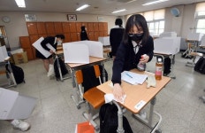 “수업 준비는 철저히” 고3 개학 등교 첫날, 이천양정여고
