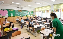 경북 상주초등학교 등교 개학 “우리 친구들, 너무 보고 싶었어요!”
