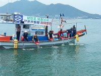 [사천소식] 사천시, 삼천포대교공원 음악분수 본격 가동